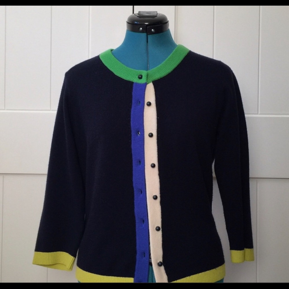 Kate Spade multi-colored cardigan